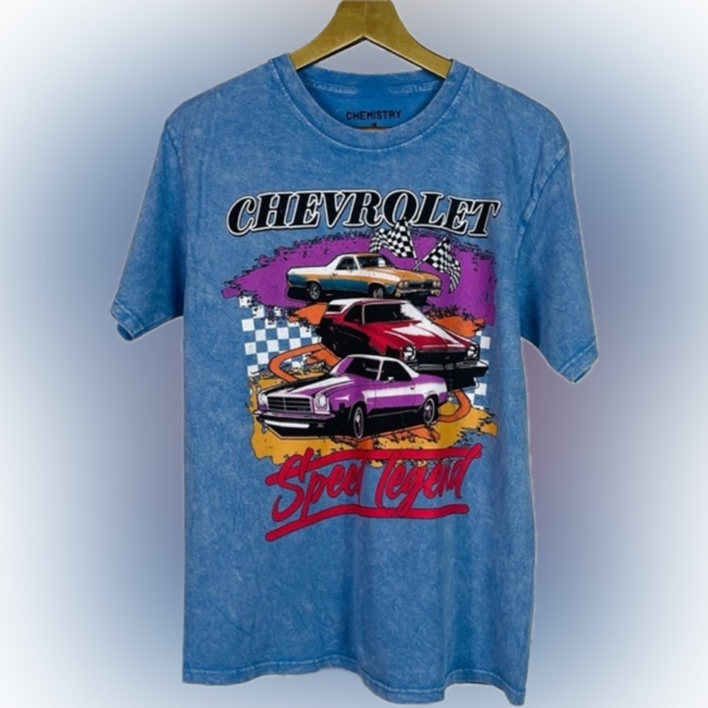 CHEVY MUSCLE CAR GRAPHIC TEE - Picture 1 of 5